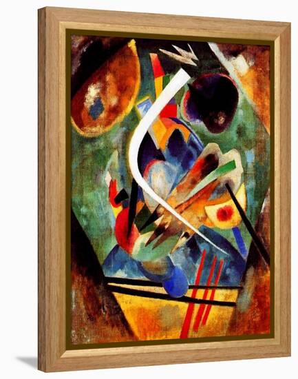 Black and Violet Composition, 1920-Wassily Kandinsky-Framed Premier Image Canvas