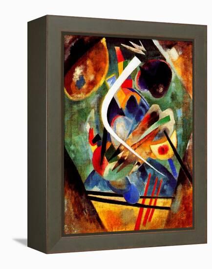 Black and Violet Composition, 1920-Wassily Kandinsky-Framed Premier Image Canvas