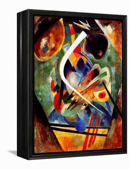 Black and Violet Composition, 1920-Wassily Kandinsky-Framed Premier Image Canvas