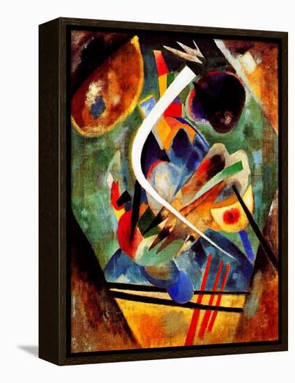 Black and Violet Composition, 1920-Wassily Kandinsky-Framed Premier Image Canvas