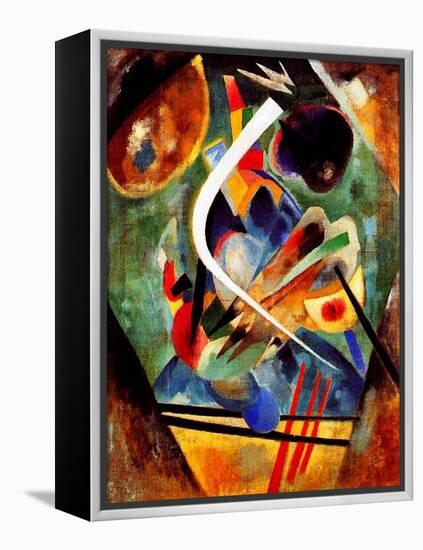 Black and Violet Composition, 1920-Wassily Kandinsky-Framed Premier Image Canvas