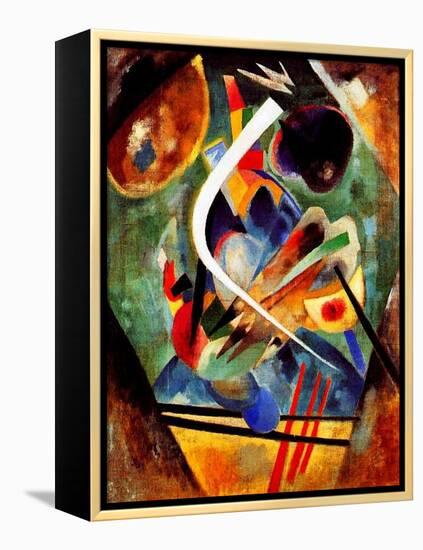 Black and Violet Composition, 1920-Wassily Kandinsky-Framed Premier Image Canvas