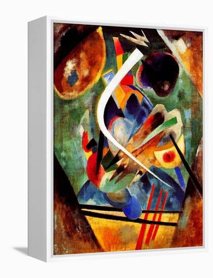 Black and Violet Composition, 1920-Wassily Kandinsky-Framed Premier Image Canvas