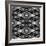 Black And White 3D Cubes Illustration - Escher Style-Kamira-Framed Art Print