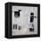 Black and White and in Between-Karen Hale-Framed Stretched Canvas