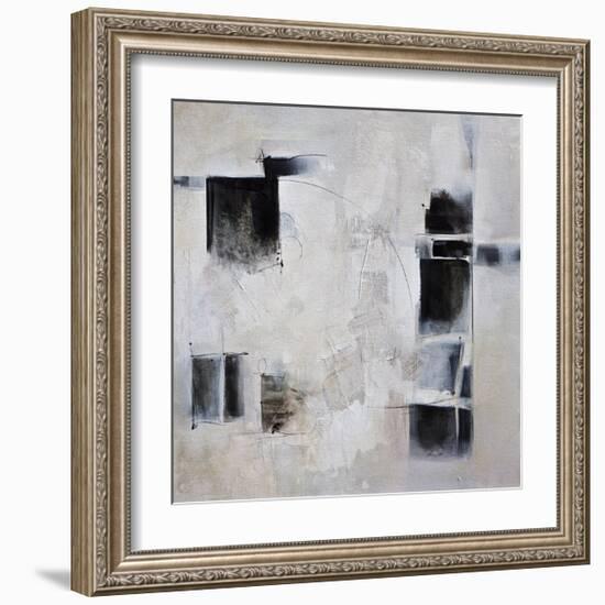 Black and White and in Between-Karen Hale-Framed Art Print