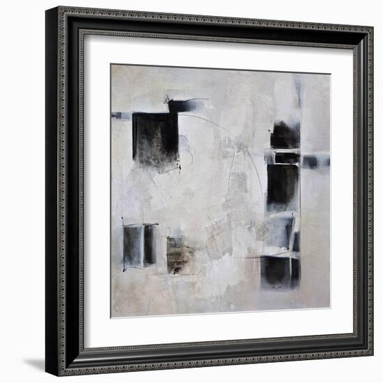 Black and White and in Between-Karen Hale-Framed Art Print