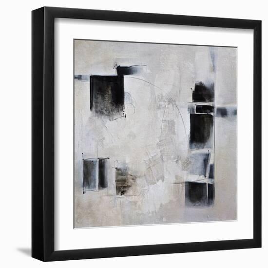 Black and White and in Between-Karen Hale-Framed Art Print