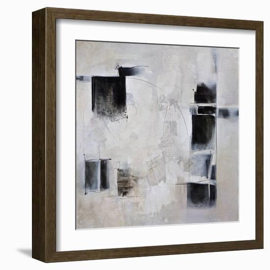 Black and White and in Between-Karen Hale-Framed Art Print