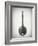 Black and White Banjo-Dan Sproul-Framed Art Print