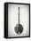 Black and White Banjo-Dan Sproul-Framed Stretched Canvas