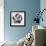 Black and White Bloom I-Sydney Edmunds-Framed Giclee Print displayed on a wall