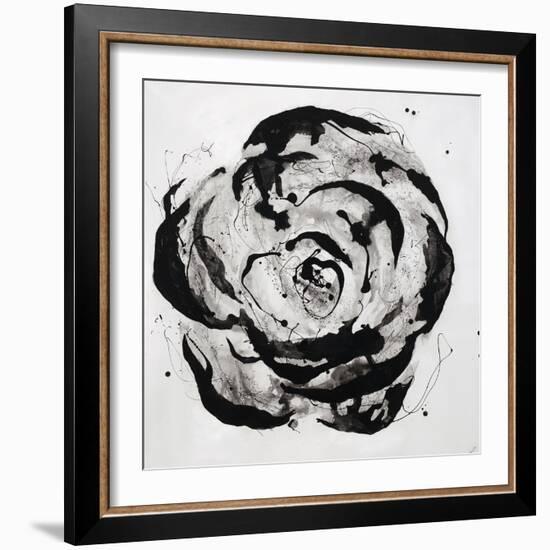 Black and White Bloom I-Sydney Edmunds-Framed Giclee Print