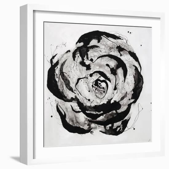 Black and White Bloom I-Sydney Edmunds-Framed Giclee Print