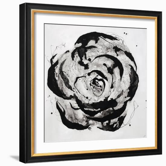 Black and White Bloom I-Sydney Edmunds-Framed Giclee Print