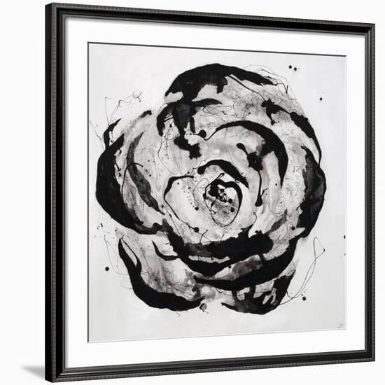 Black and White Bloom I-Sydney Edmunds-Framed Giclee Print