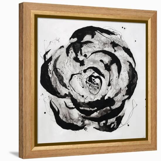 Black and White Bloom I-Sydney Edmunds-Framed Premier Image Canvas