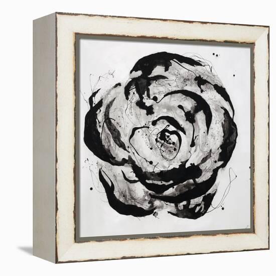 Black and White Bloom I-Sydney Edmunds-Framed Premier Image Canvas