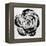 Black and White Bloom I-Sydney Edmunds-Framed Premier Image Canvas