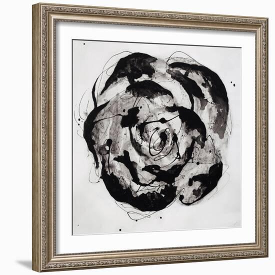 Black and White Bloom II-Sydney Edmunds-Framed Giclee Print