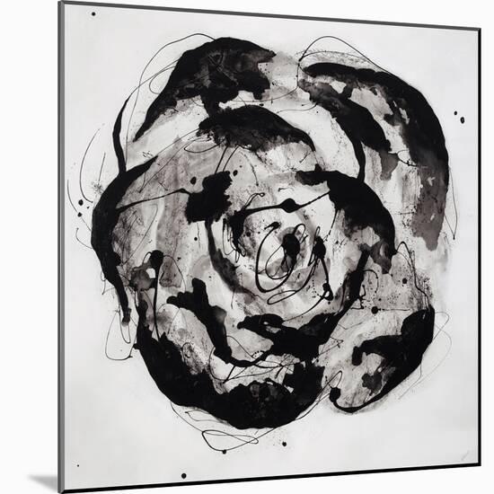 Black and White Bloom II-Sydney Edmunds-Mounted Giclee Print