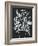 Black and White Bouquet 2-Filippo Ioco-Framed Art Print