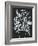 Black and White Bouquet 2-Filippo Ioco-Framed Art Print