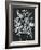 Black and White Bouquet 2-Filippo Ioco-Framed Art Print