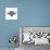 Black and White Buffalo Mesh-Lisa Kroll-Premium Giclee Print displayed on a wall