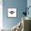 Black and White Buffalo Mesh-Lisa Kroll-Framed Premium Giclee Print displayed on a wall