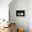 Black and White Camera-null-Framed Stretched Canvas displayed on a wall