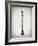 Black and White Clarinet-Dan Sproul-Framed Art Print