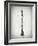 Black and White Clarinet-Dan Sproul-Framed Art Print