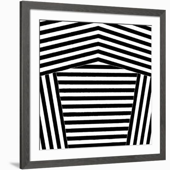 Black and White Collection N° 75, 2012-Allan Stevens-Framed Serigraph