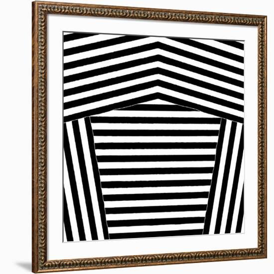 Black and White Collection N° 75, 2012-Allan Stevens-Framed Serigraph