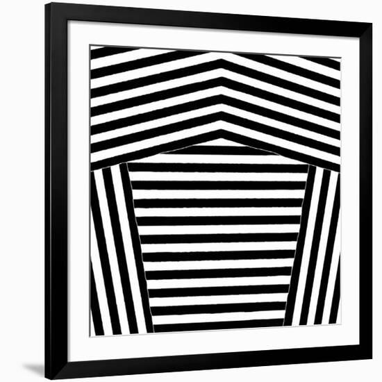 Black and White Collection N° 75, 2012-Allan Stevens-Framed Serigraph