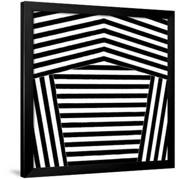 Black and White Collection N° 75, 2012-Allan Stevens-Framed Serigraph