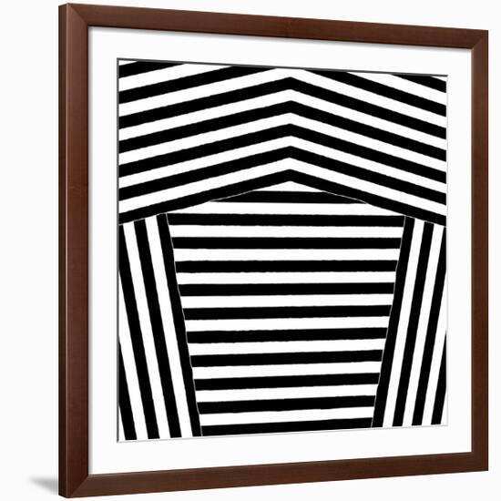 Black and White Collection N° 75, 2012-Allan Stevens-Framed Serigraph