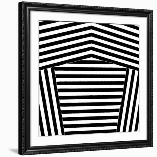 Black and White Collection N° 75, 2012-Allan Stevens-Framed Serigraph