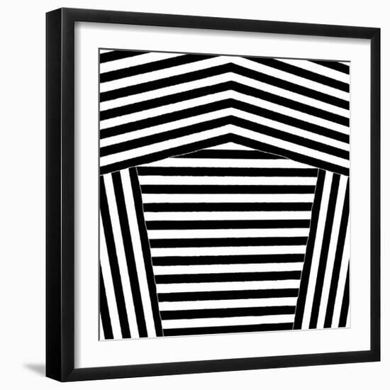 Black and White Collection N° 75, 2012-Allan Stevens-Framed Serigraph