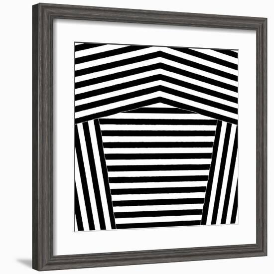 Black and White Collection N° 75, 2012-Allan Stevens-Framed Serigraph