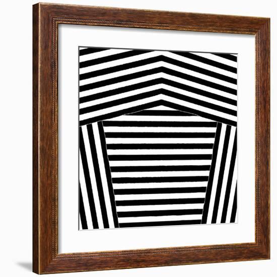 Black and White Collection N° 75, 2012-Allan Stevens-Framed Serigraph