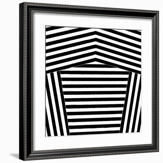 Black and White Collection N° 75, 2012-Allan Stevens-Framed Serigraph