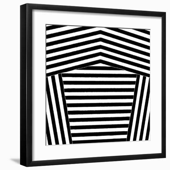 Black and White Collection N° 75, 2012-Allan Stevens-Framed Serigraph