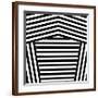 Black and White Collection N° 75, 2012-Allan Stevens-Framed Serigraph