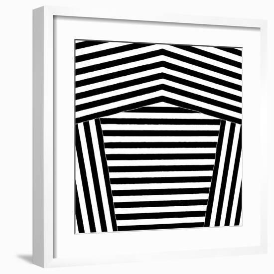 Black and White Collection N° 75, 2012-Allan Stevens-Framed Serigraph