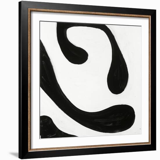 Black and White D-Franka Palek-Framed Premium Giclee Print