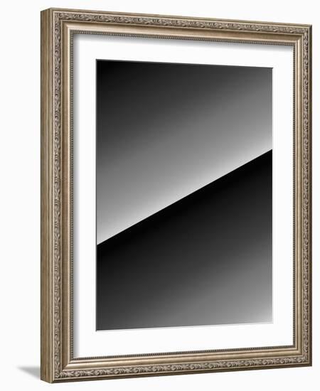 Black and White Digital Background-T30Gallery-Framed Art Print