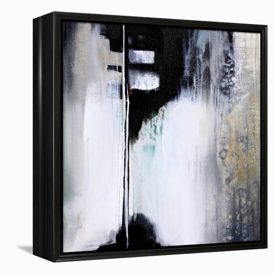 Black and White Drama-Karen Hale-Framed Stretched Canvas