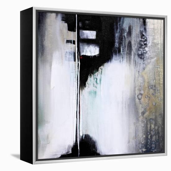 Black and White Drama-Karen Hale-Framed Stretched Canvas